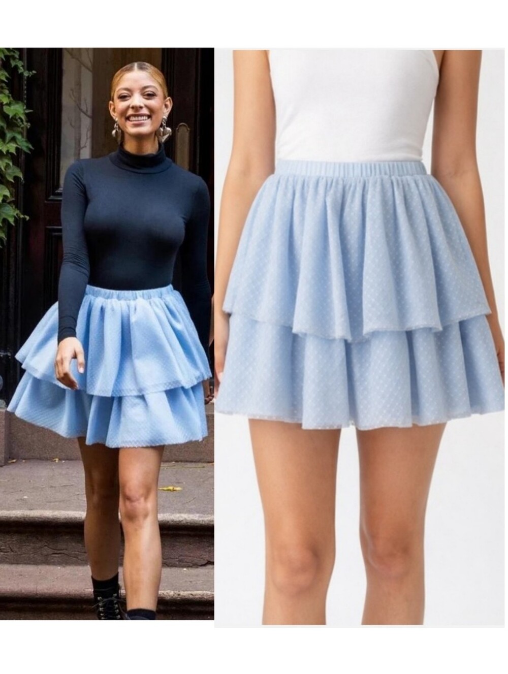 Hill House Home Clara Tulle Mini Skirt Size Small